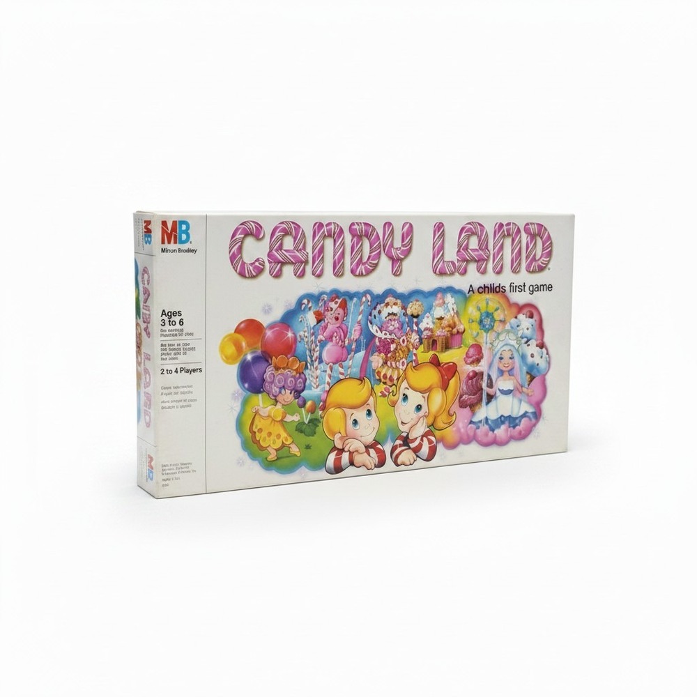 Vintage 1984 Candy Land Board Game Milton Bradley Complete Classic Art